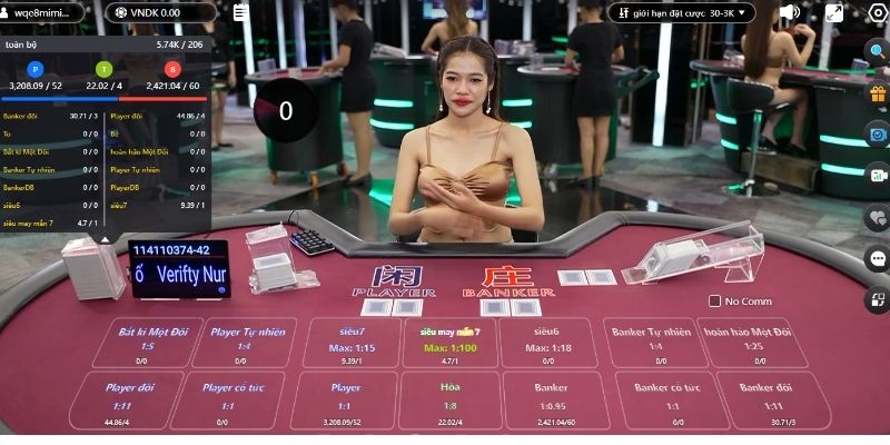 Baccarat EE88 – Hướng dẫn luật chơi chuẩn xác từ A-Z 2 Baccarat