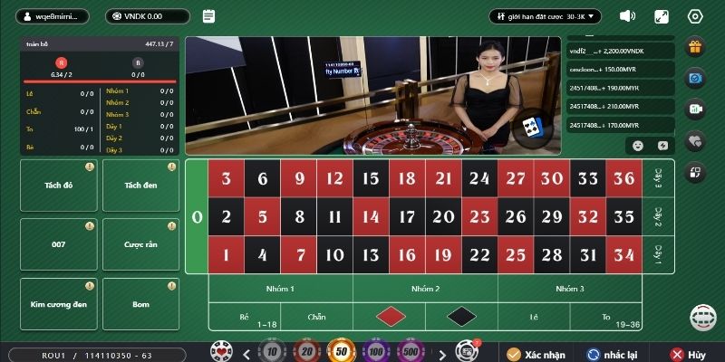 Hướng Dẫn Chơi Roulette Monte Carlo Châu Âu Tại EE88 2 Roulette Monte Carlo