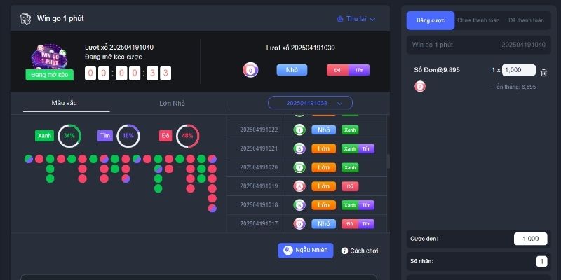 Win Go 1 phút EE88 – Hướng dẫn chi tiết cách chơi và luật 2 Win Go 1 phút EE88 – Hướng dẫn chi tiết cách chơi và luật