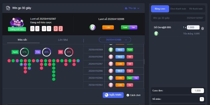 Win go 30 giây EE88 – Cách chơi đơn giản, thắng cực nhanh 2 Win go 30 giây EE88 – Cách chơi đơn giản, thắng cực nhanh